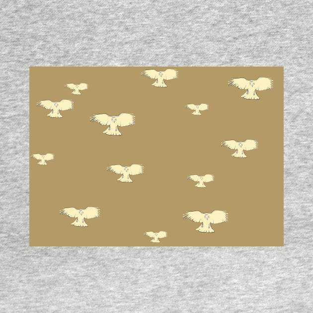 Beige Birds by The-Shop-Under